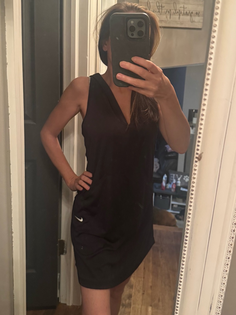 Nike Size Small Racerback Hooded Athletic Dress